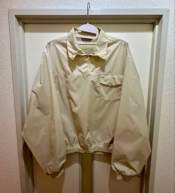 70s USA McGREGOR 하프 지퍼 나일론 풀오버