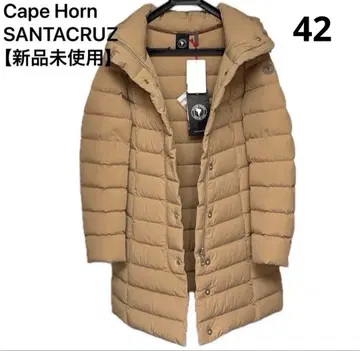 [ 미사용 새상품급 ] 케이프호른 다운 자켓 코트 42 베이지