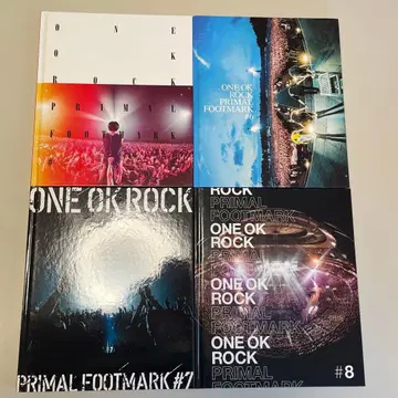 ONE OK ROCK PRIMAL FOOTMARK#5 #6, #7, #8