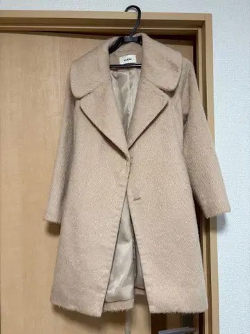 snidel 베이지 벨트 코트