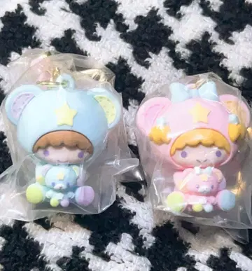 리틀트윈스타 별하늘의 엔젤 시크릿 키링 2종 세트