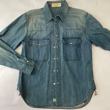 폴스미스 VILLAGE INDUSTRIES 워시드 데님 셔츠