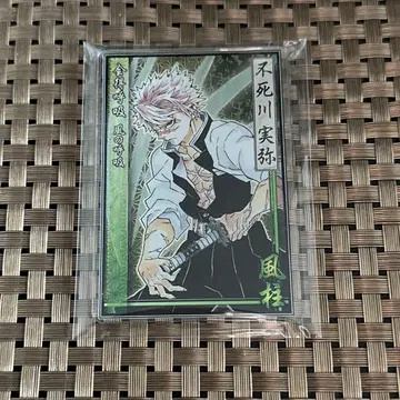 귀멸의 칼날 스탯 카드 컬렉션 시나즈가와 사네미