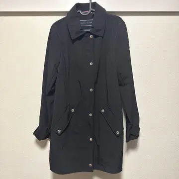 TOMMY HILFIGER 타미힐피거 롱 자켓 블랙 S