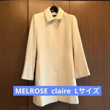 코트 MELROSE claire 아이보리 L 사이즈