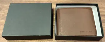 [새상품] 피에르 가르뎅 브라운 접이식 지갑