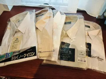 MENS 신사 와이셔츠 5장 세트 빅 사이즈