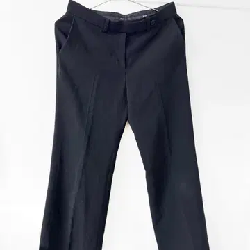 DKNY 다나카란 블랙 테이퍼드 팬츠