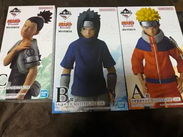 나루토 MASTERLISE 제일복권 A, B, C상 세트 피규어