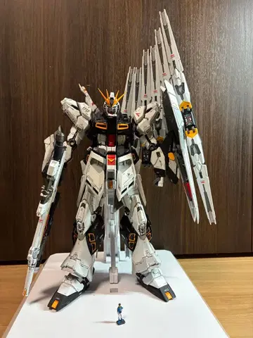 도색 개수 MG 뉴 건담 메탈 프레임 메탈 부품 무광택 마감