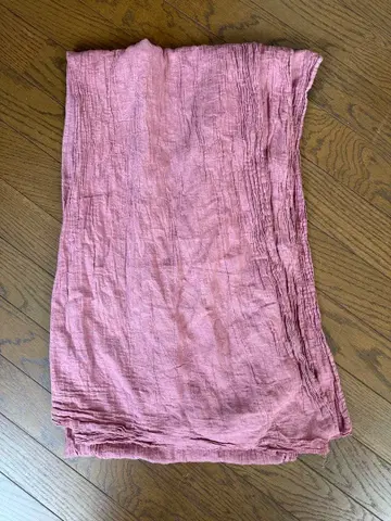 젠 선생님의 아름다운 일상복 대형 스톨 주름 가공