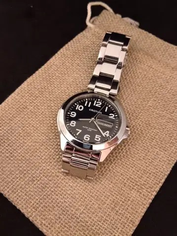 [ 손목시계 ] 커스텀 MOD 크로톤 밀리터리 워치 미러 면 마감 일본제