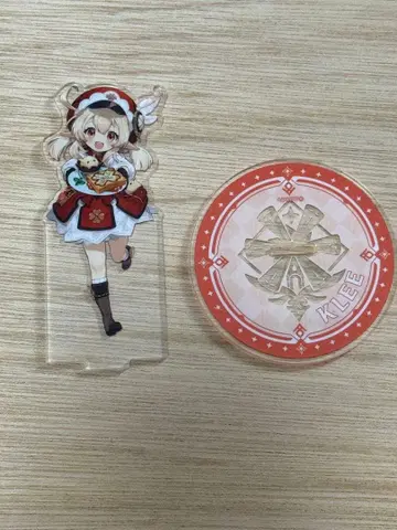 원신 스이파라 콜라보 클레 아크릴 스탠드