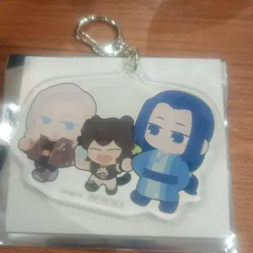 라샤오헤이 전기 아크릴 키링