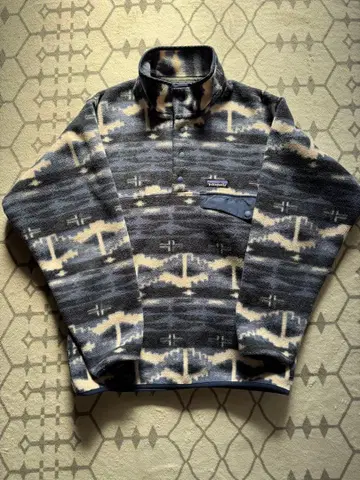 Patagonia 신틸라 스냅T 패턴