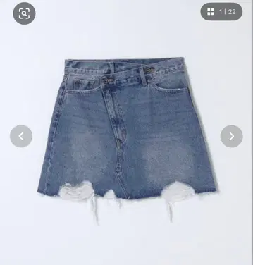 JEANASIS 데님 미니 스커트 M 사이즈