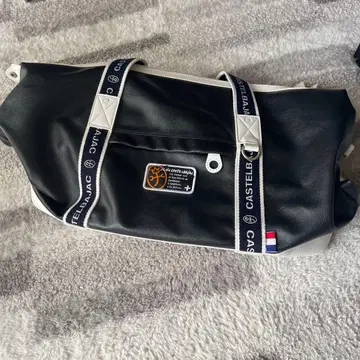 CASTELBAJAC 보스턴 백 블랙/화이트