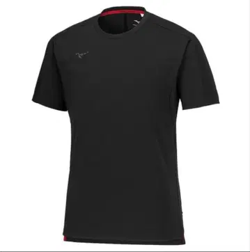미즈노 공식 소프트 드라이 T셔츠 남성용 블랙