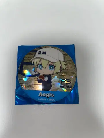 페르소나 3 아이기스 캔뱃지 홀로그램 당첨 아르베이커 콜라보