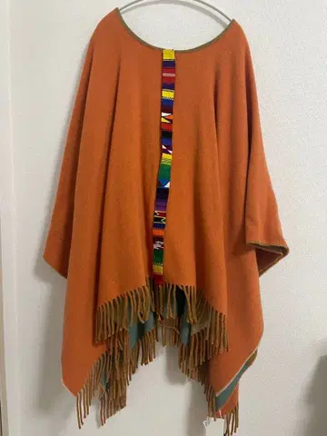 미사용 새상품 츠모리치사토 판초 스톨 TSUMORI CHISATO