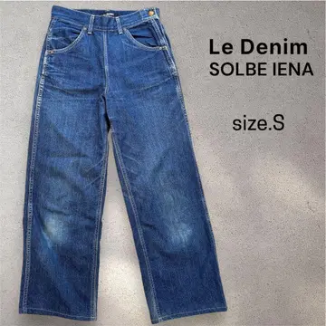SLOBE IENA 별주 Le Denim Lee 데님 S 와이드 팬츠