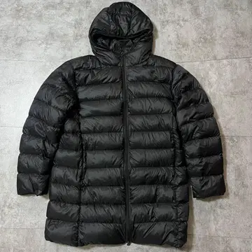 [ 새상품급 ] UNIQLO 프리미엄 울트라 라이트 다운 코트 롱 후드티