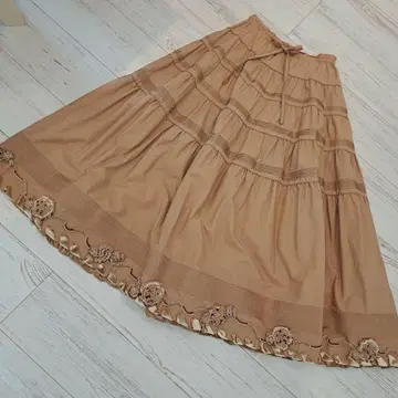 카네코 이사오 꽃 모티브 스커트 (미사용품)