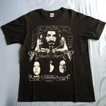 찰스 맨슨 T셔츠 RAMONES 시리얼 킬러 살인마 컬트