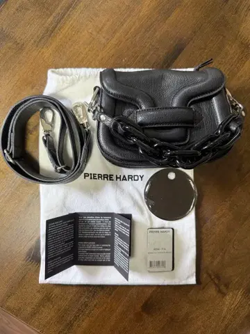 PIERRE HARDY 피에르 아르디 마이크로 알파빌 블랙