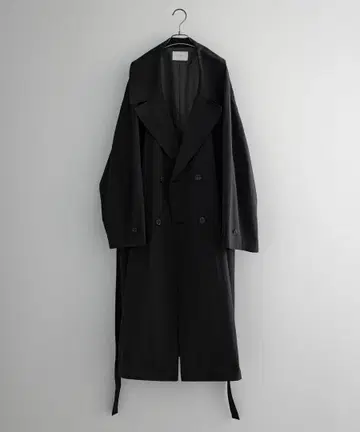 [ remer ] 루즈 더블 브레스트 트렌치코트