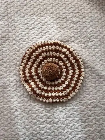 Misha & Puff 폼폼 포함 베레모