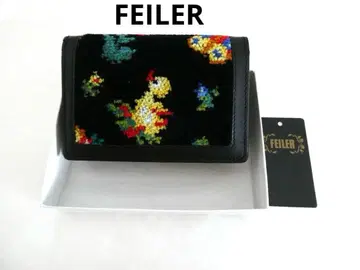 [페이러] 하이디 카드 케이스 블랙 좋은 패턴 박스형