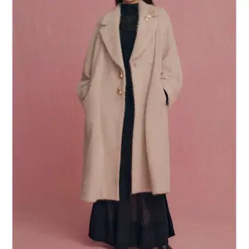 스나이델 샤기 롱 코트