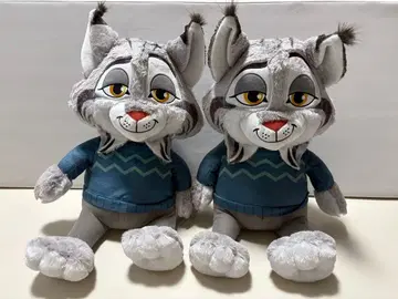 주토피아2 FukuFuku V-BIG 봉제 인형 파우버트 2개