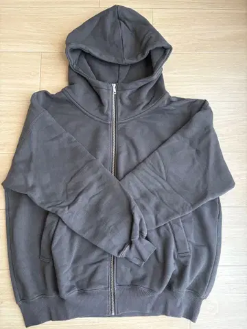 [ searoomlynn ] VolumeSweat 후디 워시 블랙