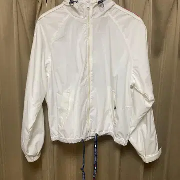 TOMMY JEANS 후드 부착 나일론 자켓 M