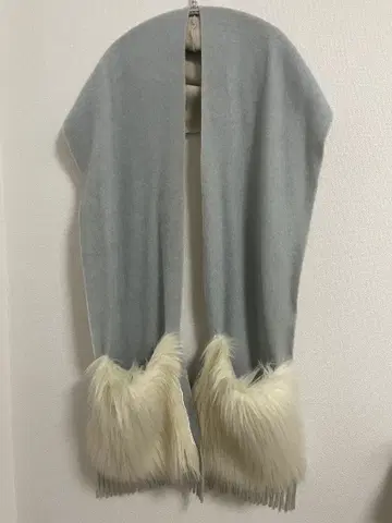 미사용 새상품 츠모리치사토 후드 머플러 TSUMORI CHISATO