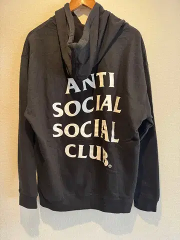 ANTI SOCIAL SOCIAL CLUB 후드티 L 사이즈 블랙