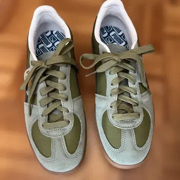 Puma Palermo 스니커즈 올리브 그린 27cm 선착순