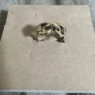 wakan silver smith Horse bit ring 19호