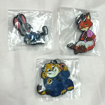 주토피아2 데포라바! 3개 세트 주디 닉 크로우하우저