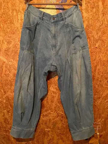 glamb  벌룬 데님 와이드