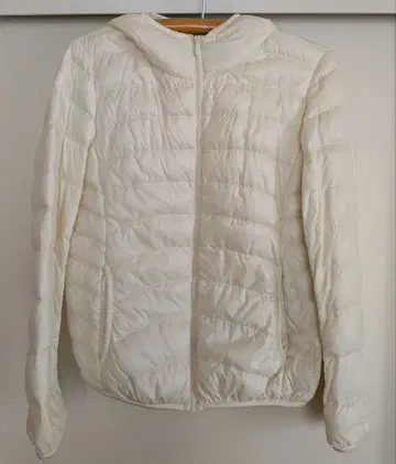 울트라 라이트 다운 자켓 아이보리