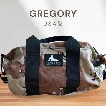 GREGORY 카모 패턴 숄더백 USA제