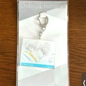 애니메이션 주술회전전 고죠 사토루 시부야 사건 아크릴 키링 완판템