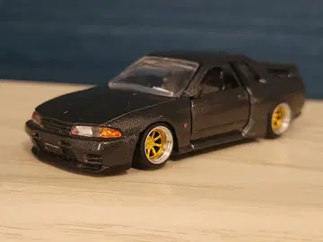 토미카 프리미엄 R32GT-R 깊은 림 와타나베로 차고 낮춤!!