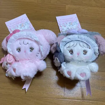 산리오 마이멜로디 쿠로미 mikko 마스코트 2개 세트