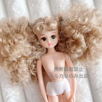 리카짱 캐슬 리카짱 앞머리 꼬불꼬불 컬리 트윈 테일