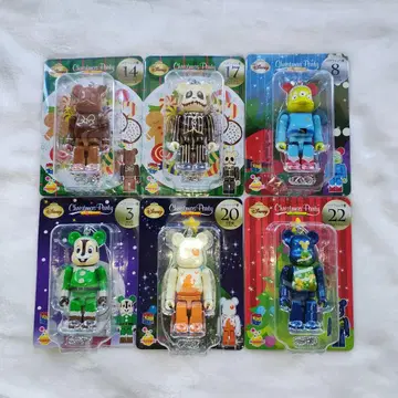 미사용 디즈니 복권 크리스마스 오너먼트 베어브릭 잭 외