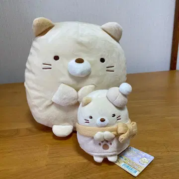 스미코구라시 고양이 봉제 인형